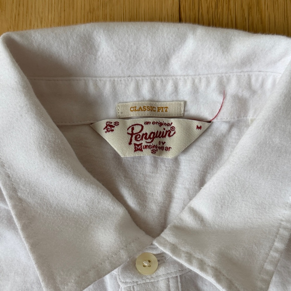 Original Penguin Classic White Polo Shirt - Picture 2 of 6